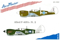 AeroMaster 48-150 Allied P-40N's, Part 2