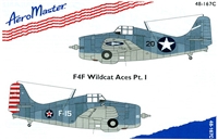 AeroMaster 48-167 F4F Wildcat Aces Part 1