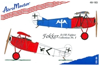 AeroMaster 48-183 Fokker D.VII Fighter Collection, Part I