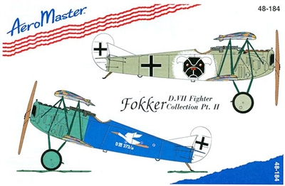 AeroMaster 48-184 Fokker D.VII Fighter Collection, Part II