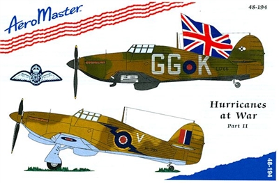 AeroMaster 48-194 Hurricanes at War, Part II
