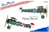 AeroMaster 48-197 Flying Razors, Fokker E. V/DIII, Part I