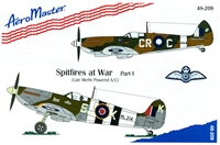 AeroMaster 48-209 Spitfires at War, Part I (Late Merlin Powered A/C)