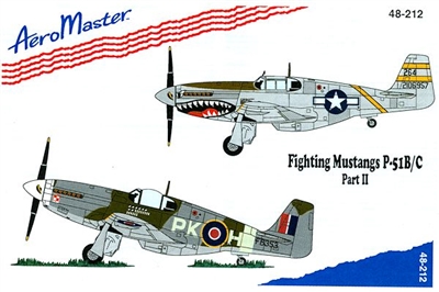 AeroMaster 48-212 Fighting Mustangs P-51B/C, Part II