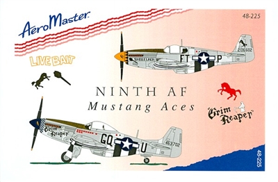 AeroMaster 48-225 Ninth AF Mustang Aces