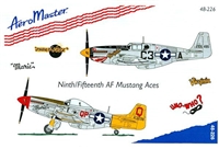 AeroMaster 48-226 Ninth/Fifteenth AF Mustang Aces