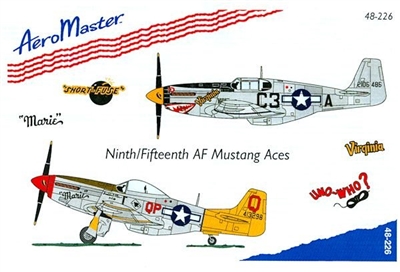 AeroMaster 48-226 Ninth/Fifteenth AF Mustang Aces