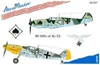 AeroMaster 48-227 Bf-109s of JG 53