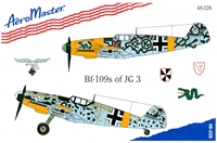 AeroMaster 48-228 Bf-109s of JG 3