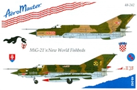 AeroMaster 48-242 MiG-21's: New World Fishbeds