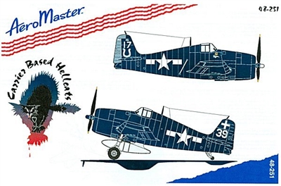 AeroMaster 48-251 Carrier Based Hellcats