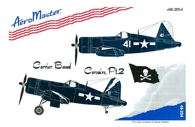 AeroMaster 48-254 Carrier Based Corsairs, Part 2