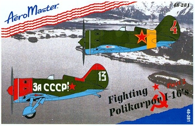 AeroMaster 48-281 - Fighting Polikarpov I-16's, Part 2