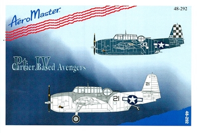 AeroMaster 48-292 - Carrier Based Avengers, Part IV