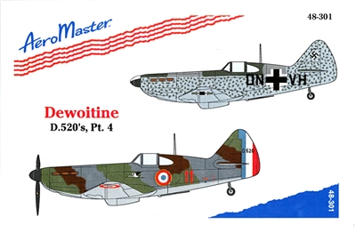 AeroMaster 48-301 - Dewoitine D.520's, Part 4