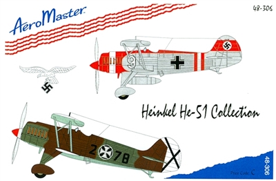 AeroMaster 48-306 - Heinkel He-51 Collection