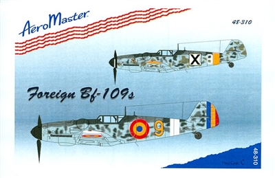 AeroMaster 48-310 - Foreign Bf-109s