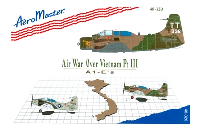 AeroMaster 48-320 - Air War Over Vietnam, Part III (A1-E's)