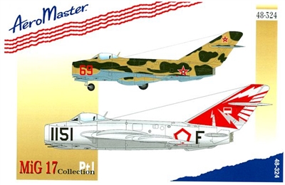 AeroMaster 48-324 - MiG 17 Collection, Part I