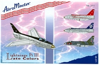 AeroMaster 48-371 - Lightnings Late Colors, Part III