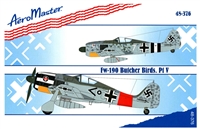 AeroMaster 48-376 - Fw-190 Butcher Birds, Part V