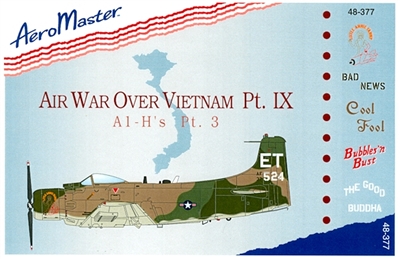 AeroMaster 48-377 - Air War over Vietnam, Pt. IX (A1-H's Pt. 3)