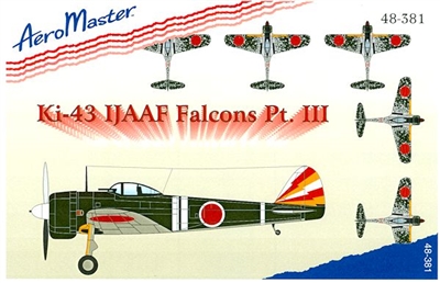 AeroMaster 48-381 Ki-43 IJAAF Falcons, Part III