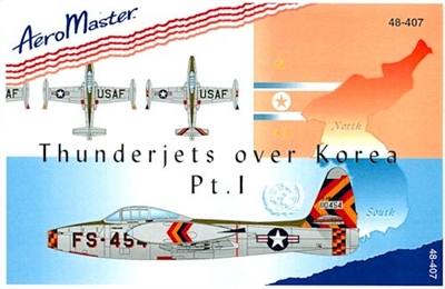 AeroMaster 48-407 - Thunderjets over Korea, Pt I