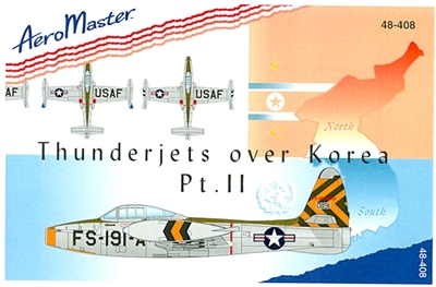 AeroMaster 48-408 Thunderjets over Korea, Pt II