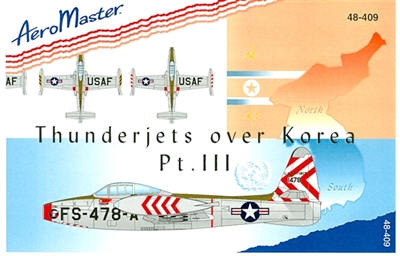 AeroMaster 48-409 - Thunderjets over Korea, Pt III