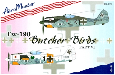 AeroMaster 48-424 Fw-190 Butcher Birds, Part VI