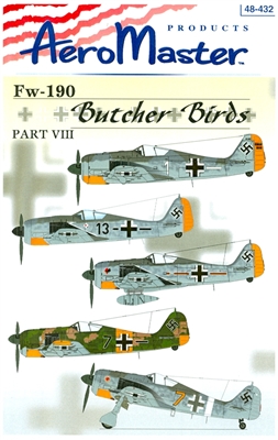 AeroMaster 48-432 - Fw-190 Butcher Birds, Part VIII