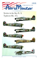 AeroMaster 48-436 Storms in the Sky, Part X (Typhoon Mk 1b's)