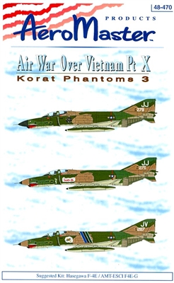 AeroMaster 48-470 - Air War Over Vietnam, Part X (Korat Phantoms 3)