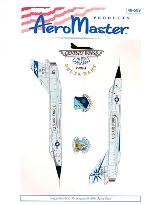 AeroMaster 48-509  - F-106A Delta Dart (Century Wings in Color)
