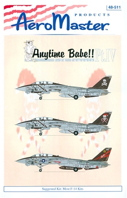 AeroMaster 48-511 - Anytime Babe!! Part IV (F-14 Tomcats)