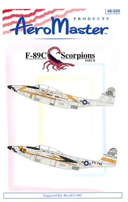 AeroMaster 48-520 - F-89C Scorpions, Part II