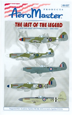 AeroMaster 48-527 - The Last of the Legend, Late Far East Spitfires Part 1, 1945-1954