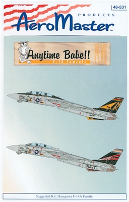 AeroMaster 48-531 - Anytime Babe!! Part VII (F-14 Tomcats)