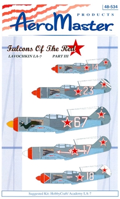 AeroMaster 48-534 - Falcons of the Red Star, Part III (Lavochkin LA-7)