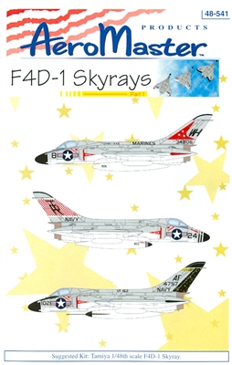 AeroMaster 48-541 - F4D-1 Skyrays, Part I