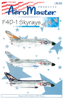 AeroMaster 48-542 F4D-1 Skyrays, Part 2