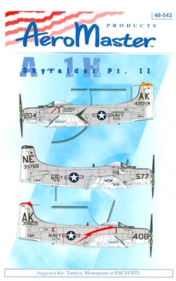 AeroMaster 48-543 - A-1H Skyraider, Part II