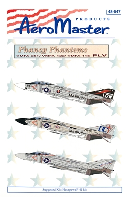 AeroMaster 48-547 - Phancy Phantoms, Part V (VMFA-251 / VMFA-122 / VMFA-115)