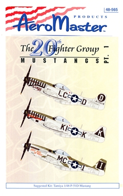 AeroMaster 48-565 - The 20th Fighter Group Mustangs, Part I