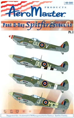 AeroMaster 48-580 - Post D-Day Spitfires 1944/45, Pt I