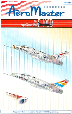 AeroMaster 48-584 F-100D Super Sabres USAF, Part I