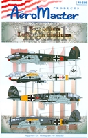 AeroMaster 48-589 - Best Sellers Luftwaffe Mediums, Pt I, He-111