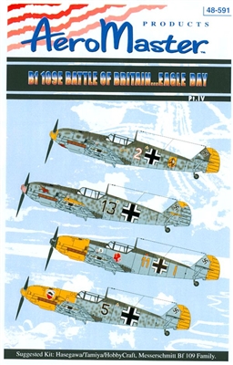 AeroMaster 48-591 Bf 109E Battle of Britain ... Eagle Day Part IV
