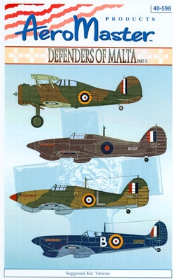 AeroMaster 48-598 - Defenders of Malta, Part II